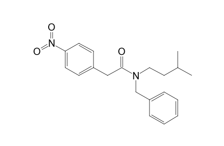 Acetamide, 2-(4-nitrophenyl)-N-benzyl-N-(3-methylbutyl)-