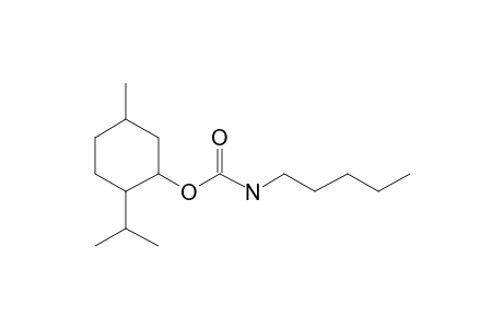 Carbonic acid, monoamide, N-pentyl-, menthyl ester