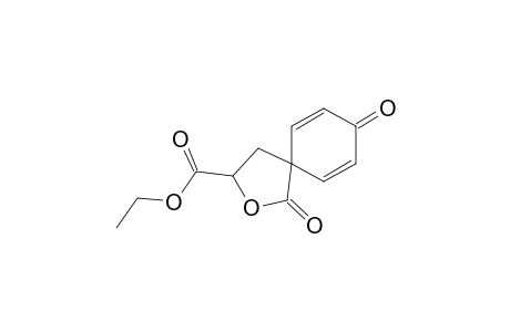 1,8-DIOXO-2-OXASPIRO-[4,5]-DECA-6,9-DIEN-3-CARBONSAEUREETHYLESTER