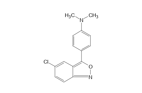 5-chloro-3-[p-(dimethylamino)phenyl]-2,1-benzisoxazole