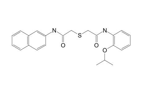 2-[[2-(2-isopropoxyanilino)-2-keto-ethyl]thio]-N-(2-naphthyl)acetamide