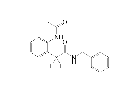 2-(2-ACETAMIDOPHENYL)-N-BENZYL-2,2-DIFLUOROACETAMIDE