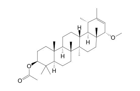 3.beta.-Acetoxy-22.alpha.-methoxy-20-taraxastene