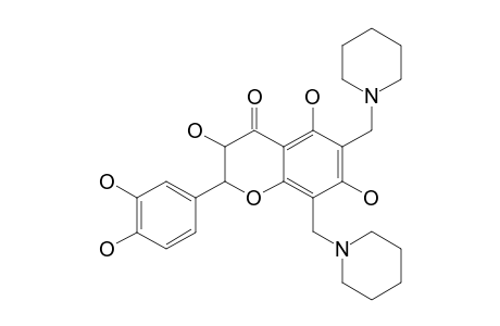 6,8-DI-(PIPERIDINOMETHYL)-DIHYDROQUERCETIN