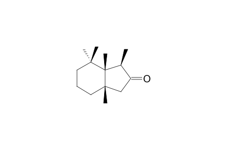 9-EXO-1,2,2,6,9-PENTAMETHYLBICYClO-[4.3.0]-NONAN-8-ONE