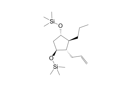 (1S,2S,3S,4S)-2-Allyl-3-propyl-1,4-bis-trimethylsilanyloxy-cyclopentane