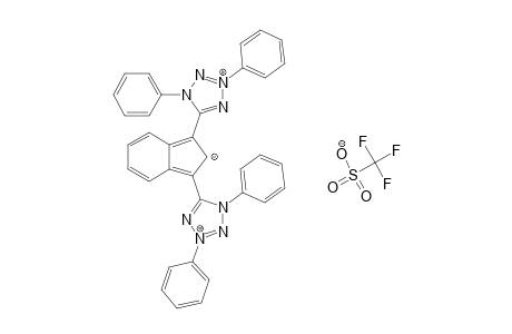 1,3-BIS-(1,3-DIPHENYLTETRAZOL-5-YLIO)-INDENIDE-TRIFLATE