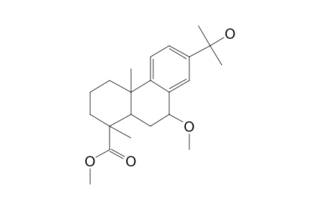 9-Methoxy-7-(2-hydroxypropan-2-yl)-1,4A-dimethyl-2,3,4,9,10,10A-hexahydrophenanthrene-1-carboxylic acid, methyl ester