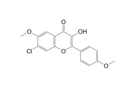 7-chloro-4',6-dimethoxy-3-hydroxyflavone