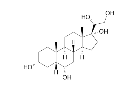 5β-pregnane-3α,6α,17,20β,21-pentol