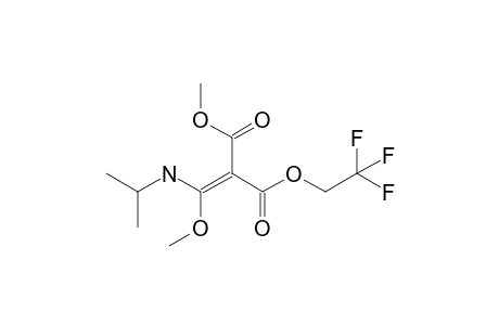 (2Z)-2-[(isopropylamino)-methoxy-methylene]malonic acid O1-methyl ester O3-(2,2,2-trifluoroethyl) ester