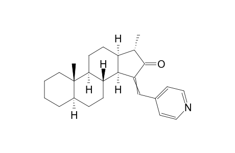 15-(Pyridin-4-ylmethylene)- 17.alpha.-methyl-18-nor-5.alpha.,13.alpha.-androstan-16-one