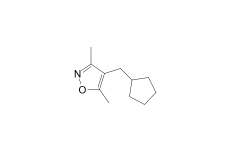 4-[Cyclopentylmethyl]-3,5-dimethylisoxazol