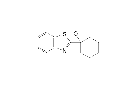 1-(2-benzothiazolyl)cyclohexanol