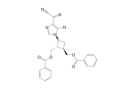 5-AMINO-1-[(1-alpha,2-beta,3-alpha)-2,3-BIS-(BENZOYLOXY-METHYL)-CYCLOBUTYL]-4-(CYANOFORMIDOYL)-IMIDAZOLE