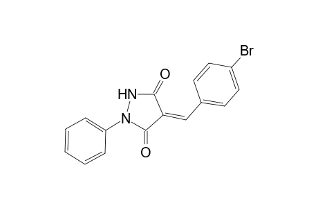 (4E)-4-(4-Bromobenzylidene)-1-phenyl-3,5-pyrazolidinedione