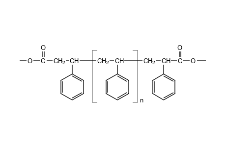 Polystyrene, dicarboxy terminated