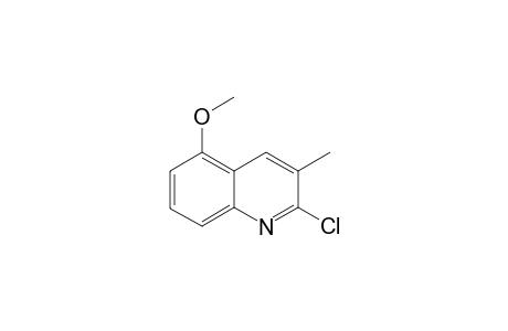 2-CHLORO-5-METHOXY-3-METHYL-QUINOLINE