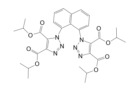 1H-1,2,3-Triazole-4,5-dicarboxylic acid, 1,1'-(1,8-naphthalenediyl)bis-, tetrakis(1-methylethyl) ester