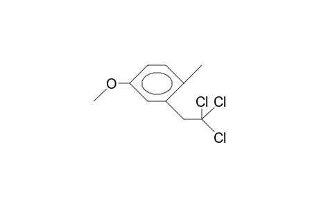 3-(2,2,2-Trichlorethyl)-4-methylanisol