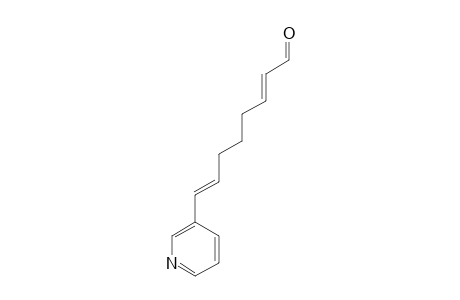 8-(3-PYRIDYL)-2(E),7(E)-OCTADIENAL