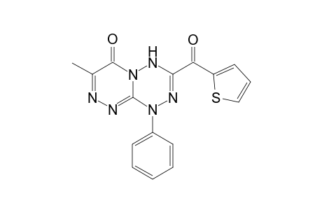 7-Methyl-1-phenyl-3-(thiophene-2-carbonyl)-1H-[1,2,4]triazino[4,3-b][1,2,4,5]tetrazin-6(4H)-one