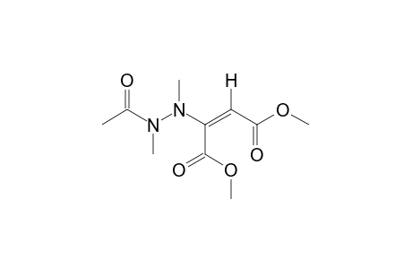 (2-acetyl-1,2-dimethylhydrazino)maleic acid, dimethyl ester