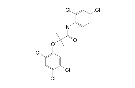 2',4'-dichloro-2-methyl-2-(2,4,5-trichlorophenoxy)propionanilide