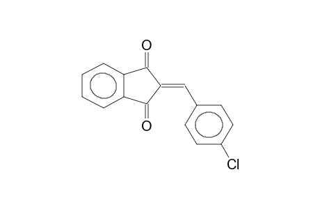 2-(p-chlorobenzylidene)-1,3-indandione