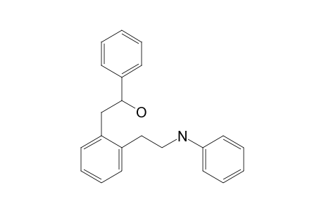 2-[2-(2-Anilinoethyl)phenyl]-1-phenylethanol