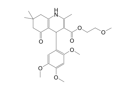 3-quinolinecarboxylic acid, 1,4,5,6,7,8-hexahydro-2,7,7-trimethyl-5-oxo-4-(2,4,5-trimethoxyphenyl)-, 2-methoxyethyl ester