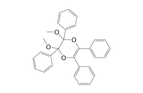 2,3-Dimethoxy-2,3,5,6-tetraphenyl-1,4-dioxin