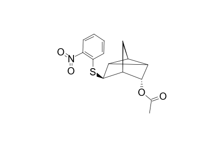 EXO-3-(2'-NITROPHENYLTHIO)-ENDO-5-ACETOXY-TRICYCLO-[2.2.1.0(2,6)]-HEPTANE