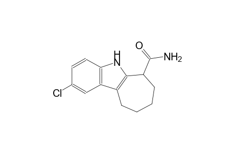 2-chloro-5,6,7,8,9,10-hexahydrocyclohepta[b]indole-6-carboxamide