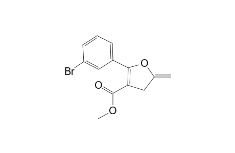 Methyl 2-(3-bromophenyl)-5-methylene-4,5-dihydrofuran-3-carboxylate