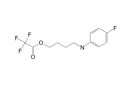 4-(4-Fluoroanilino)-1-butanol, trifluoroacetate