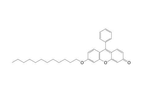 6-Dodecyloxy-9-phenyl-3H-xanthen-3-one