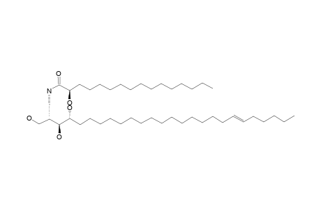 (2S,3S,4R,20E)-2-[(2'R)-2-HYDROXYL-PALMITOLYL-AMINO]-20-HEXACOSENE-1,3,4-TRIOL