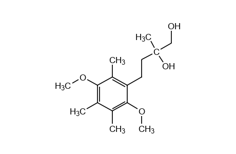 (R,S)-4-(2,5-dimethoxy-3,4,6-trimethylphenyl)-2-methyl-1,2-butanediol