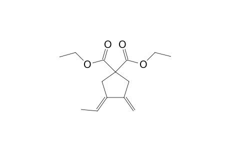 E-3-ETHYLIDENE-4-METHYLENE-CYCLOPENTANE-1,1-DICARBOXYLIC-ACID-DIETHYLESTER