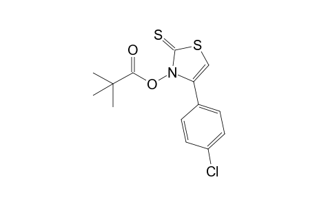 N-[(t-Butylcarbonyl)oxy]-4-(p-chlorophenyl)thiazole-2(3H)-thione