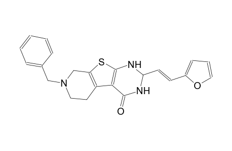 7-benzyl-2-[(E)-2-(2-furyl)ethenyl]-2,3,5,6,7,8-hexahydropyrido[4',3':4,5]thieno[2,3-d]pyrimidin-4(1H)-one