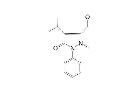 3-(hydroxymethyl)-4-isopropyl-2-methyl-1-phenyl-3-pyrazolin-5-one