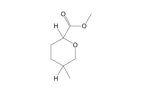 cis-5-METHYLTETRAHYDRO-2H-PYRAN-2-CARBOXYLIC ACID, METHYL ESTER