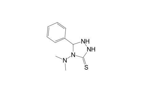 5-Phenyl-4-dimethylamino-1,2,4-triazole-3-thione