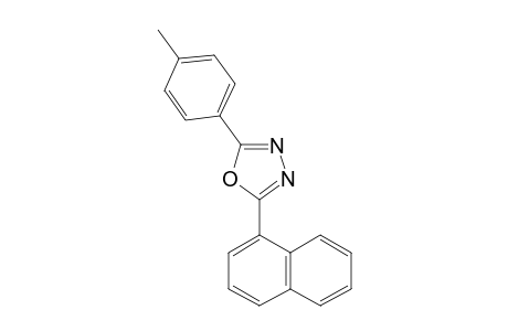 2-(1-naphthyl)-5-p-tolyl-1,3,4-oxadiazole