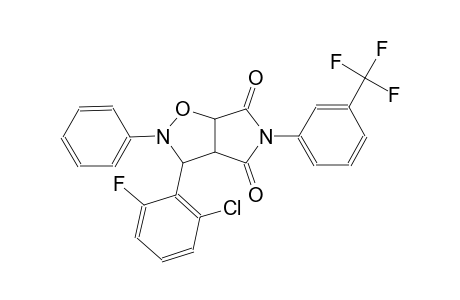 3-(2-chloro-6-fluorophenyl)-2-phenyl-5-[3-(trifluoromethyl)phenyl]dihydro-2H-pyrrolo[3,4-d]isoxazole-4,6(3H,5H)-dione