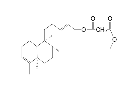 ENT-3,13E-CLERODADIEN-15-YL-METHYL MALONIC ACID DIESTER