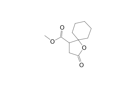 2-oxo-1-oxaspiro[4.5]decane-4-carboxylic acid, methyl ester
