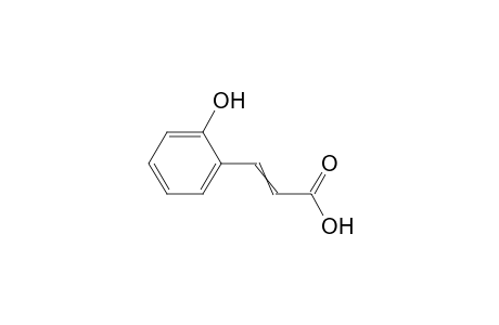 o-Hydroxycinnamic acid, predominantly trans